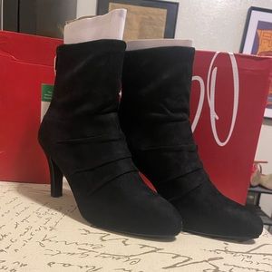 Impo black booties